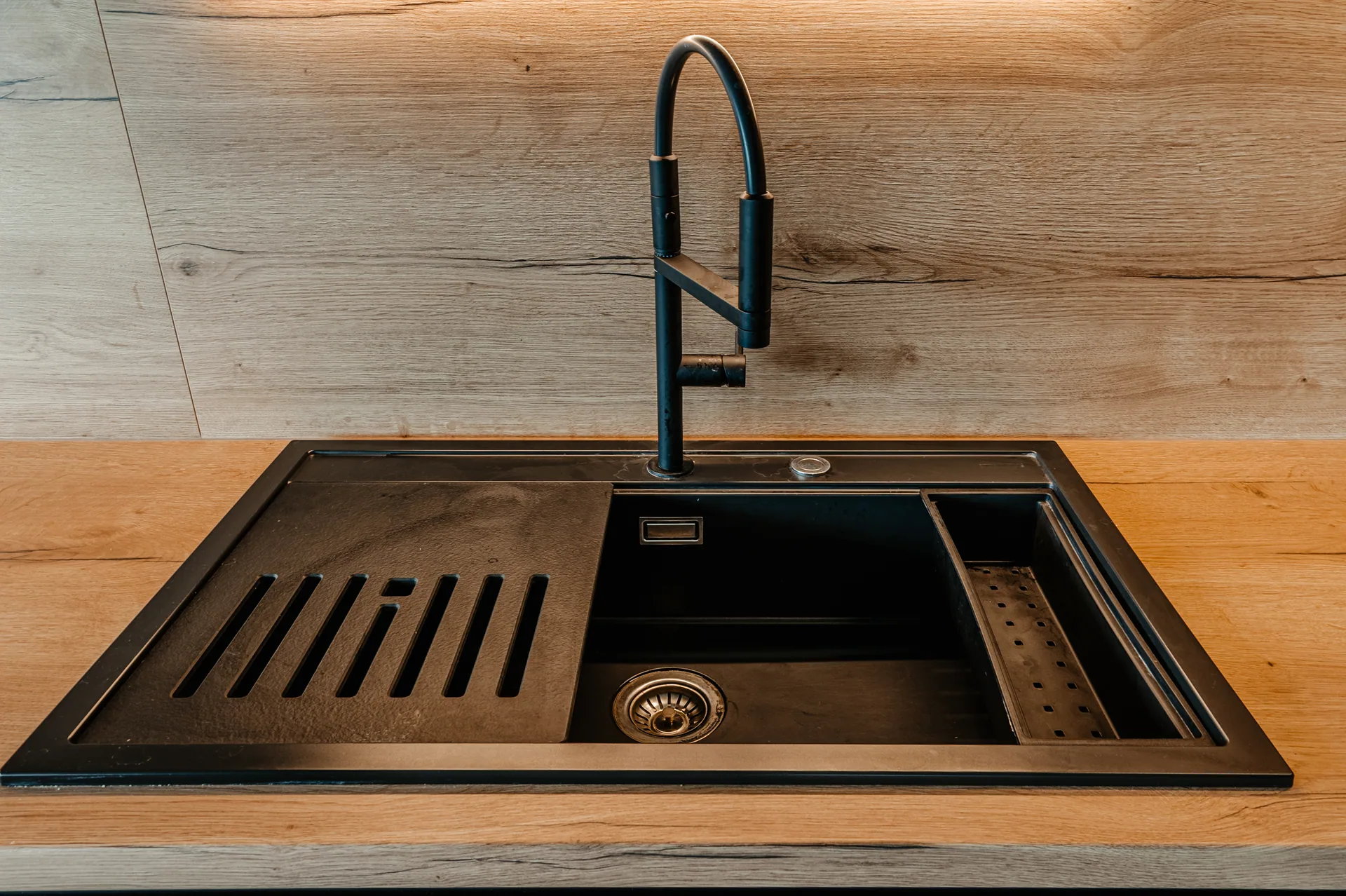 Stone — basalt, blat oak ventura — poza 7
